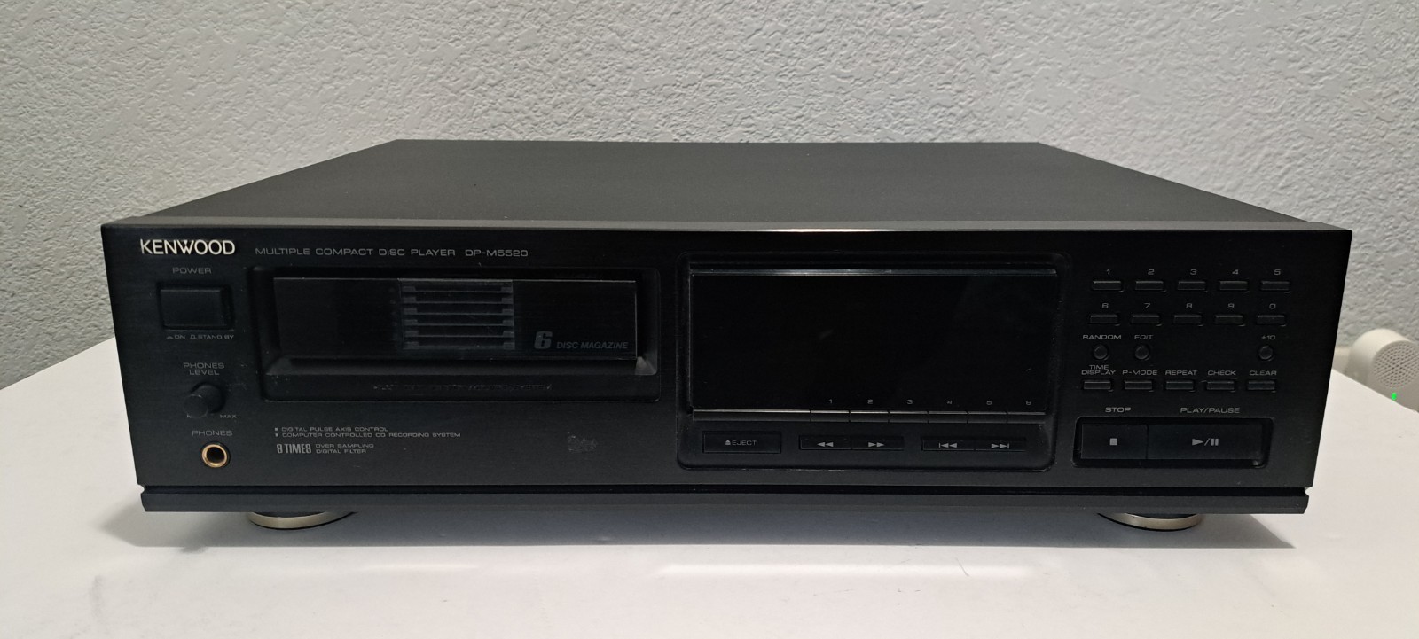 Kenwood DP-M5520 Multi CD Compact 6 Disc Player W/ Remote