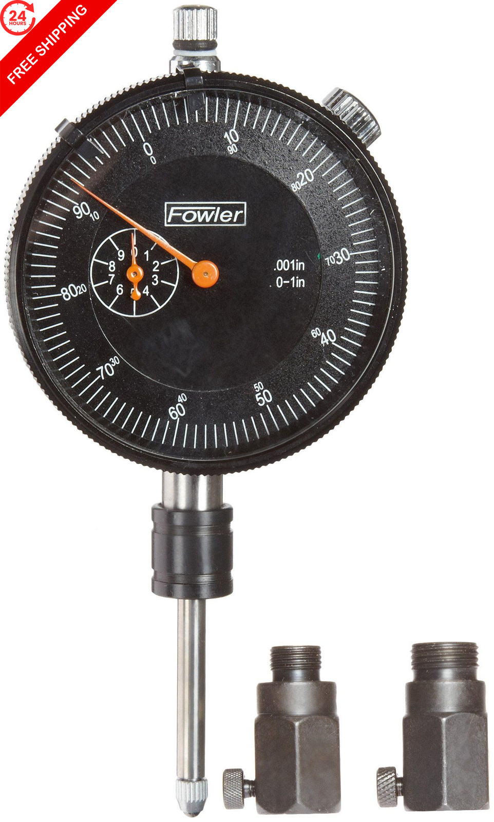 Fowler 52-520-747-0 Timing Gage set 2 Adapters 14mm and 18mm Diameter