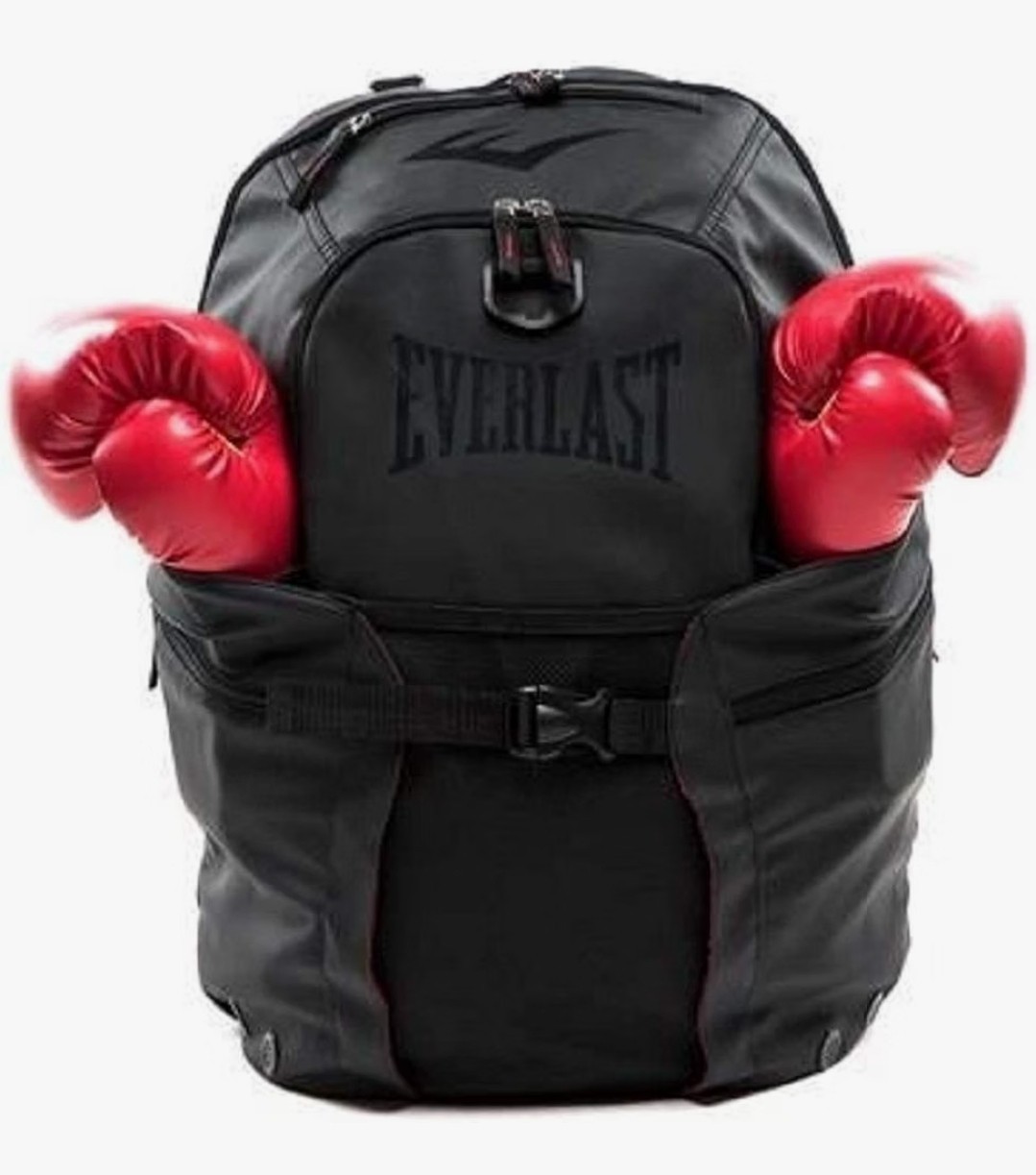 Everlast Combat Backpack Gym Bag- MMA, Muay Thai, BJJ & Boxing Training Backpack