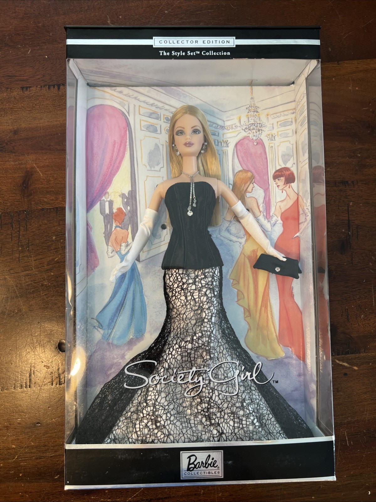 2001 SOCIETY GIRL BARBIE Collector Edition THE STYLE SET Series #56203 NEW