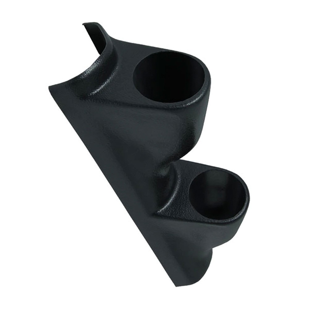 GlowShift Black Dual Pillar Gauge Pod Fits 1996-2000 Honda Civic 52mm
