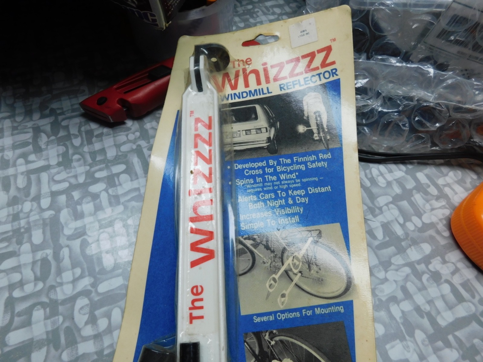The Whizzzz windmill reflector brand new NOS