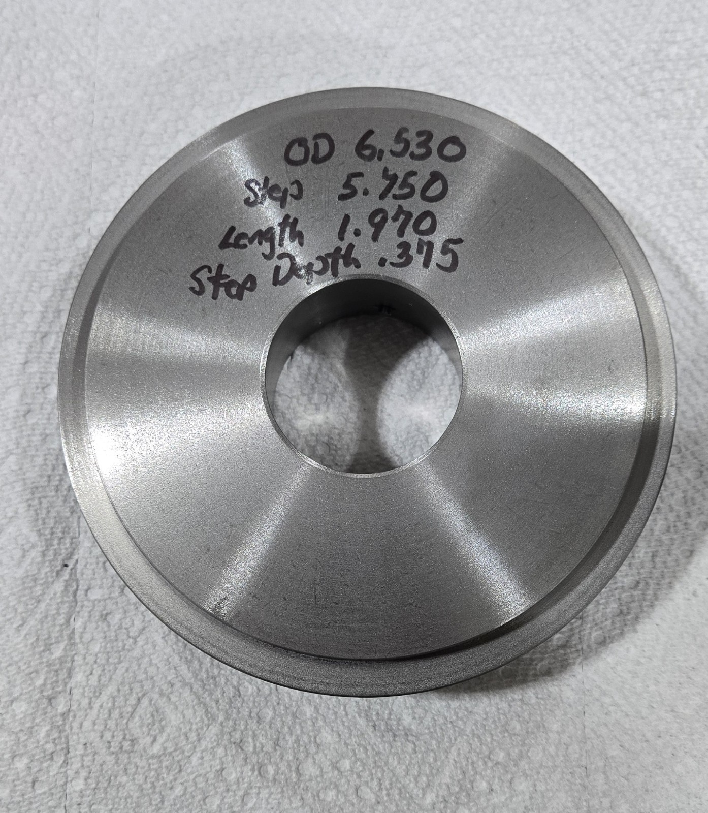 Hardinge 4-degree Taper Backplate