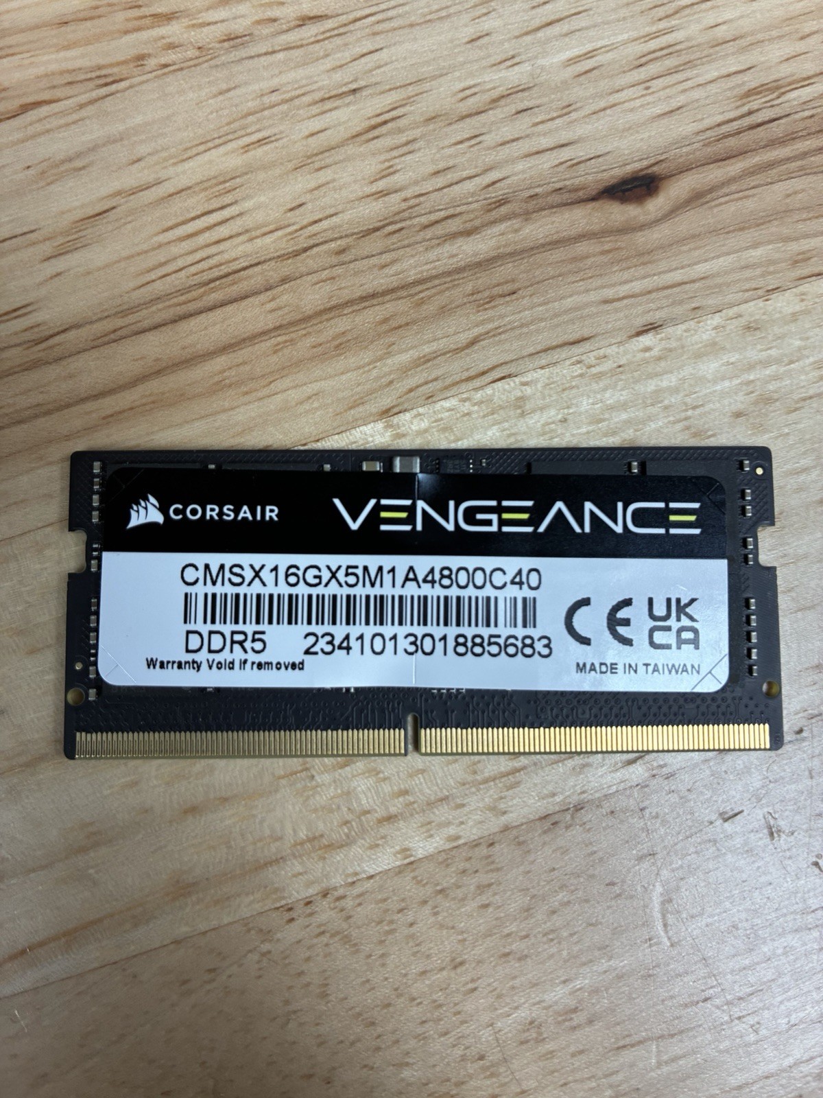 Corsair Vengeance 16 GB DDR5 4800 MHz Memory Module (CMSX16GX5M1A4800C40) Corsair Vengeance 16 GB DDR5 4800 MHz Memory Module (CMSX16GX5M1A4800C40)