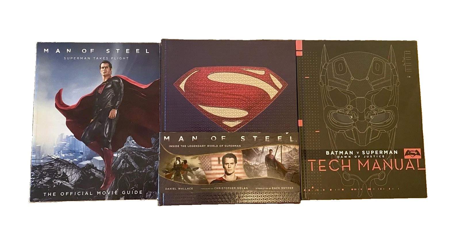 DCEU Snyderverse Man of Steel Batman v Superman Books Lot