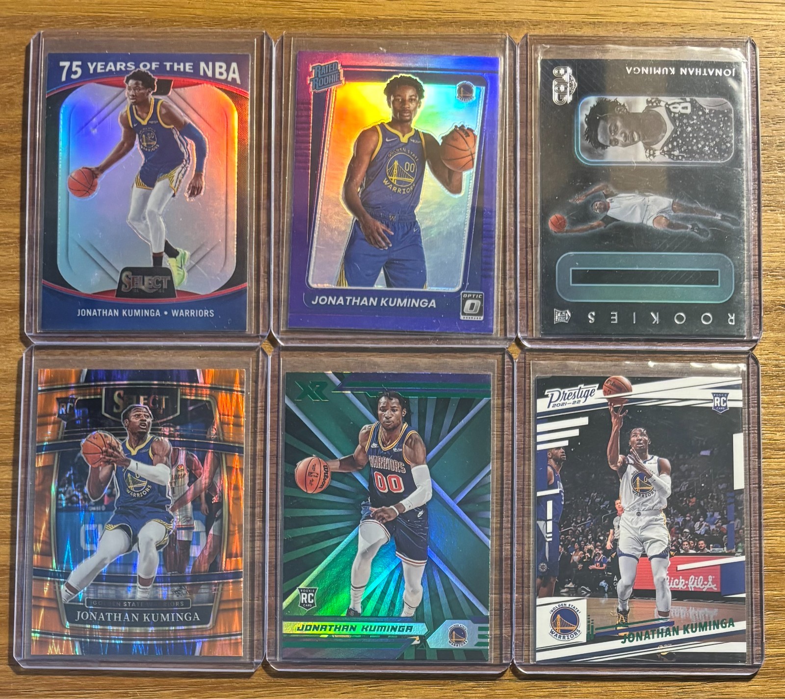HUGE Jonathan Kuminga 26-Card Lot 8 Rookies (RC) Parallels Super low price HUGE Jonathan Kuminga 26-Card Lot 8 Rookies (RC) Parallels Super low price