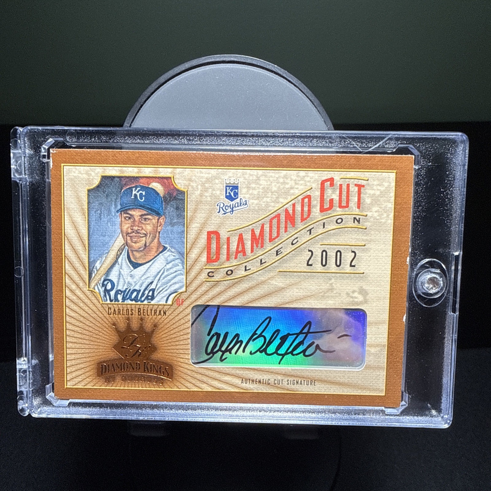 2002 Donruss Diamond Kings - Diamond Cut Collection Carlos Beltran #DC-25 /500 