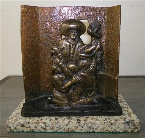 JOSE CLEMENTE OROZCO BRONZE SCULPTURE \
