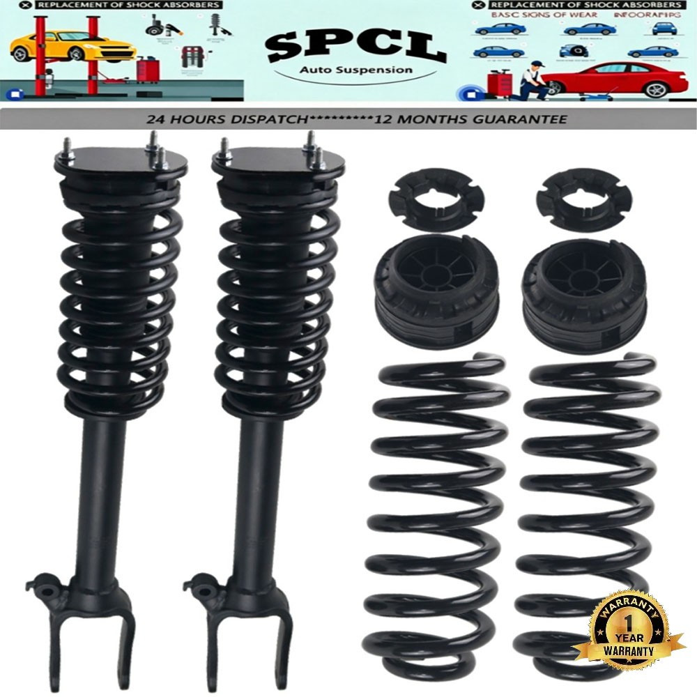 Fit 2007-2012 X164 GL450 AWD Air Bag to Coil Spring Complete Strut Convert Kit 