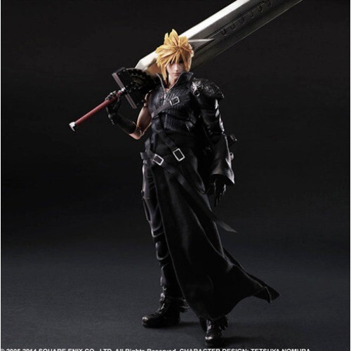 Play Arts Kai Final Fantasy VII Cloud Strife PVC Toys Gifts Statue Action Figure