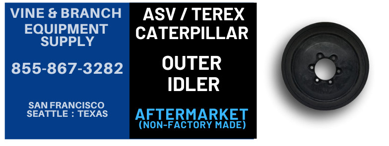 PREMIUM 15in OUTER IDLER  297D / 297D XHP / 297D2