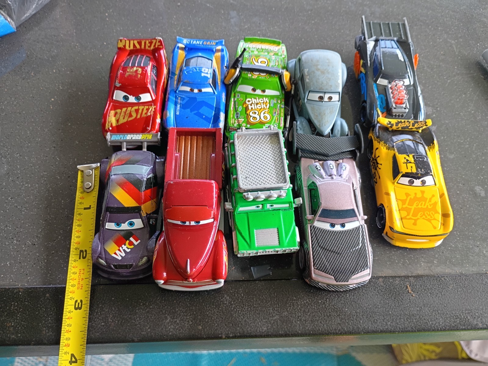 Lot of   10 Disney Pixar Cars  Diecast