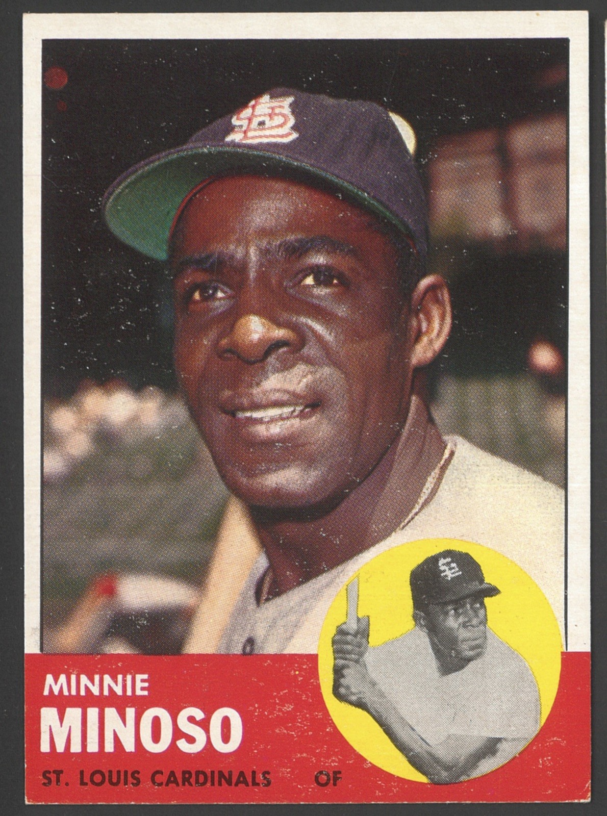 1963 Topps MINNIE MINOSO #190 *Sharp VGEX / EX* White Sox HOF & All Time Great 1963 Topps MINNIE MINOSO #190 *Sharp VGEX / EX* White Sox HOF & All Time Great