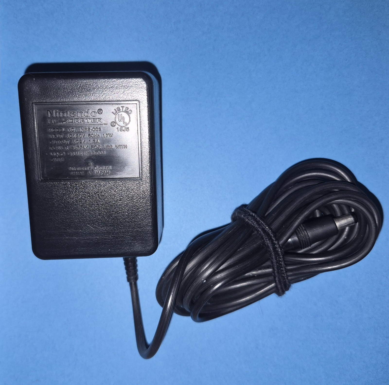 1985 OEM Test Market Nintendo NES-002 AC Adapter