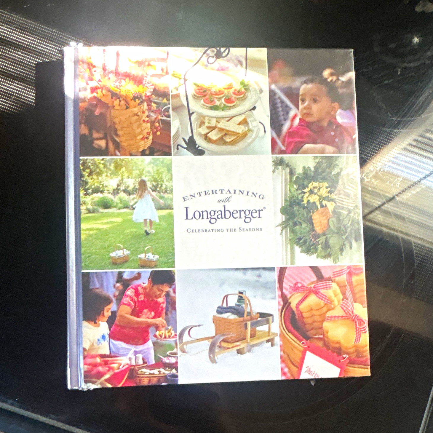 Longaberger Entertaining w/ Longaberger: Celebrating the Seasons 2003 HC Illus