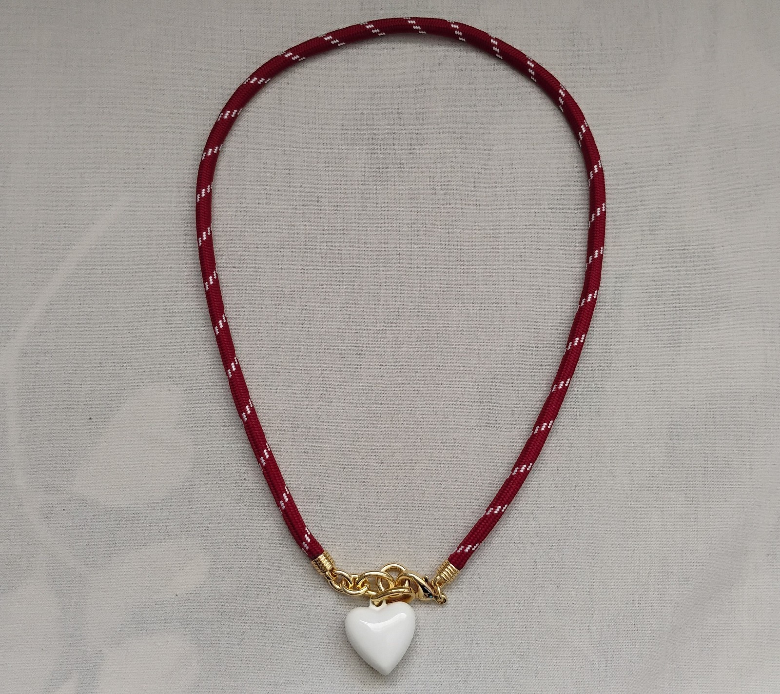 Roxanne Assoulin The Happy Cord Charm Necklace Roxanne Assoulin The Happy Cord Charm Necklace