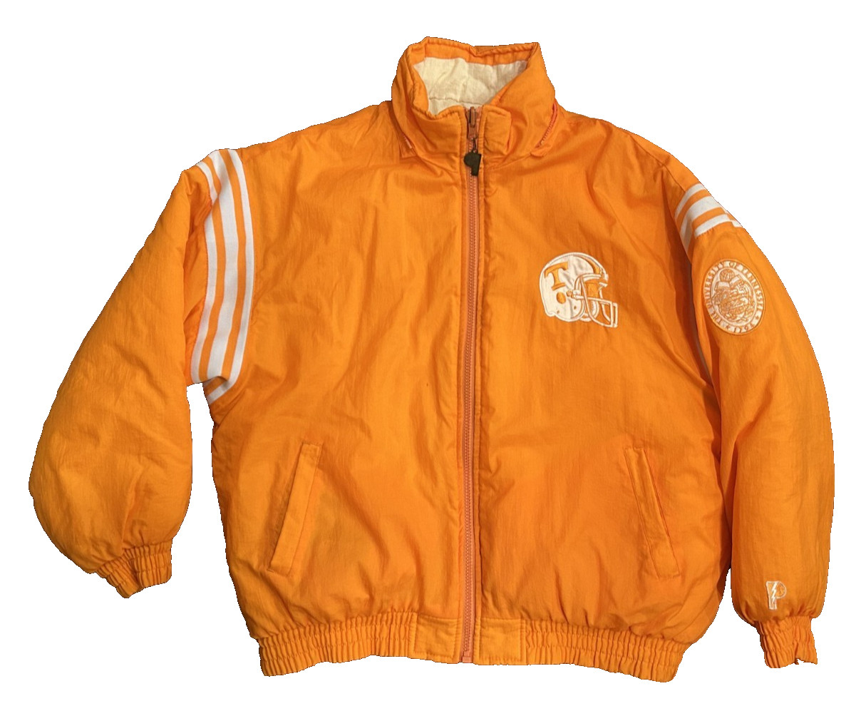 VTG University of Tennessee VOLS Reversible Pro Player Coat Jacket w/ Hood XXL VTG University of Tennessee VOLS Reversible Pro Player Coat Jacket w/ Hood XXL