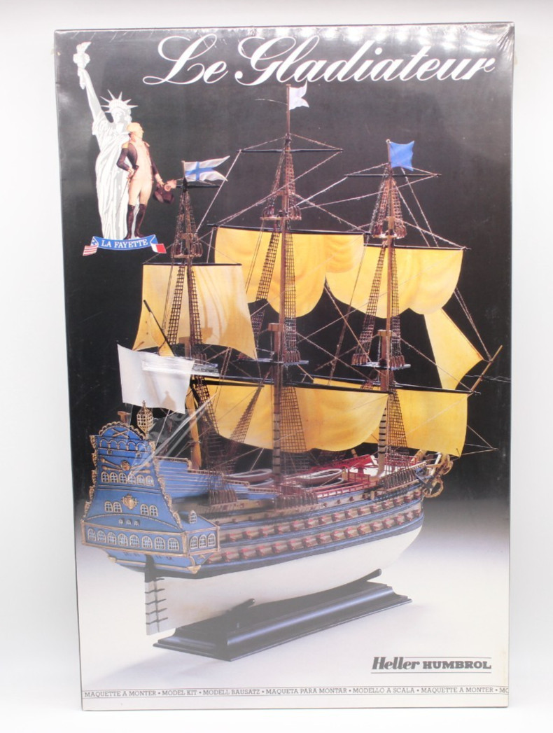Heller Humbrol 1/200 Le Gladiateur Ship Plastic Model Kit # 80826 Heller Humbrol 1/200 Le Gladiateur Ship Plastic Model Kit # 80826
