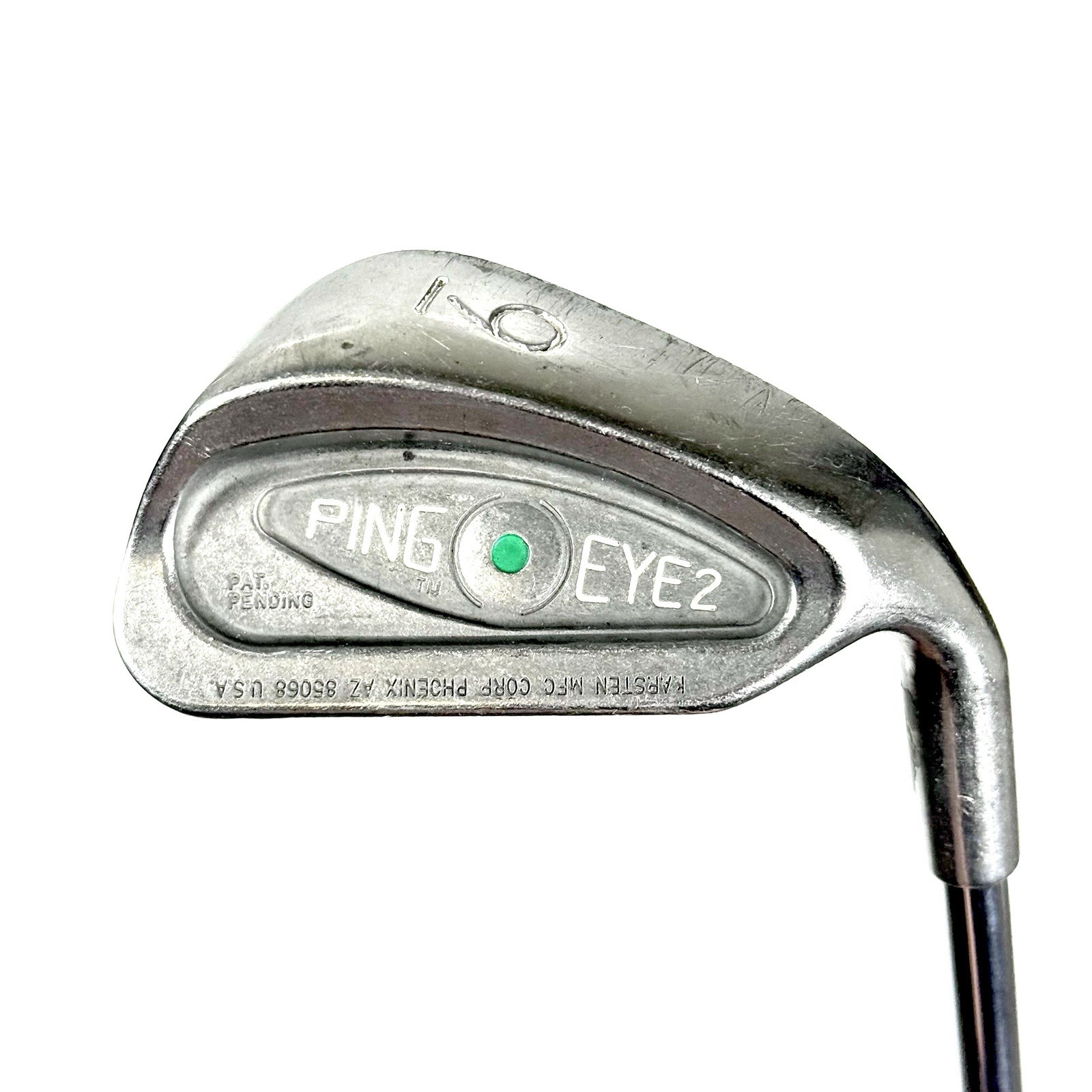PING Eye2 9 Iron Green Dot Steel Cushin Shaft Right Handed Vintage Golf Club