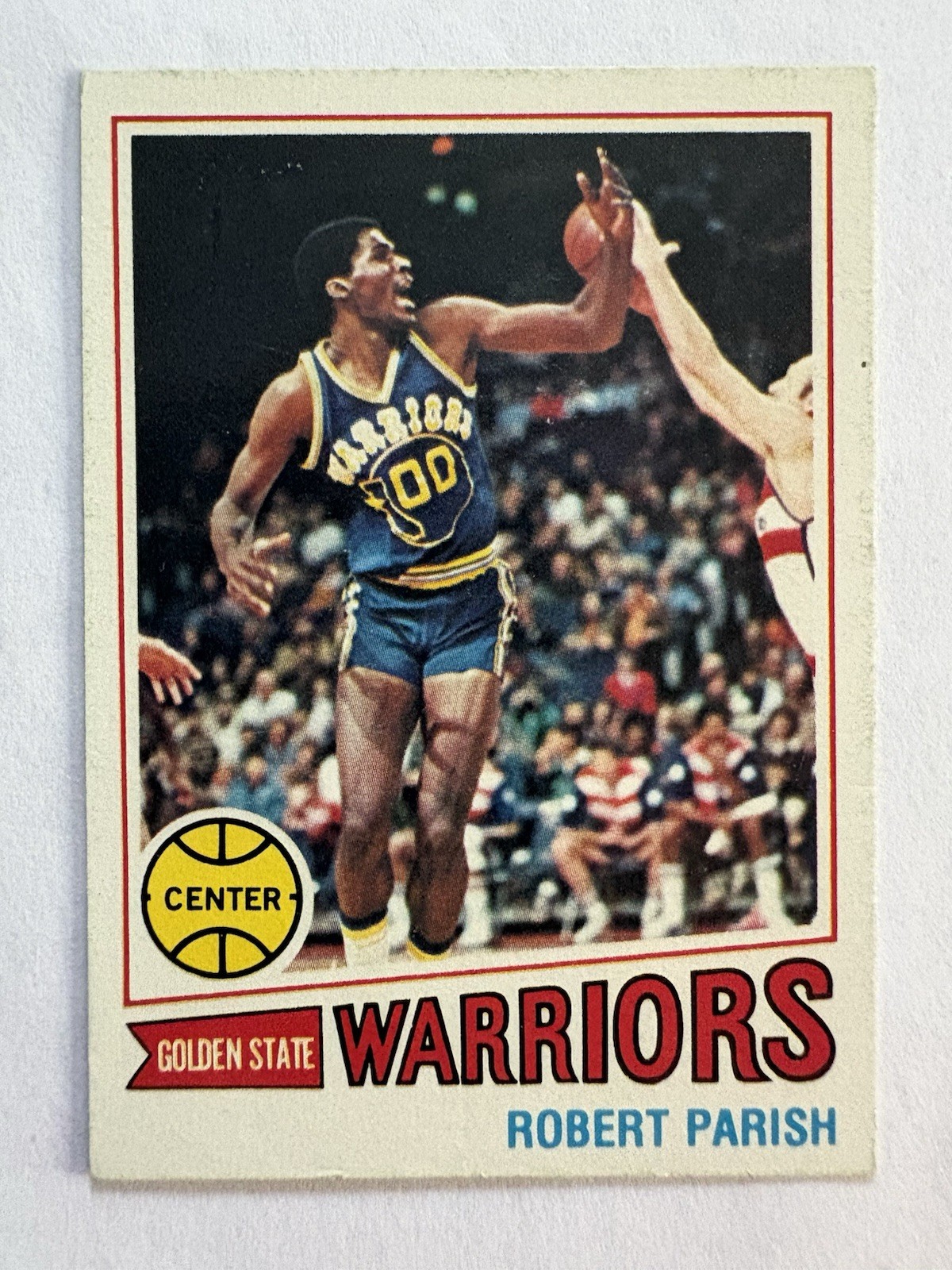 1977-78 Topps - Robert Parish #111 White Back (RC) Warriors, Celtics VINTAGE 1977-78 Topps - Robert Parish #111 White Back (RC) Warriors, Celtics VINTAGE