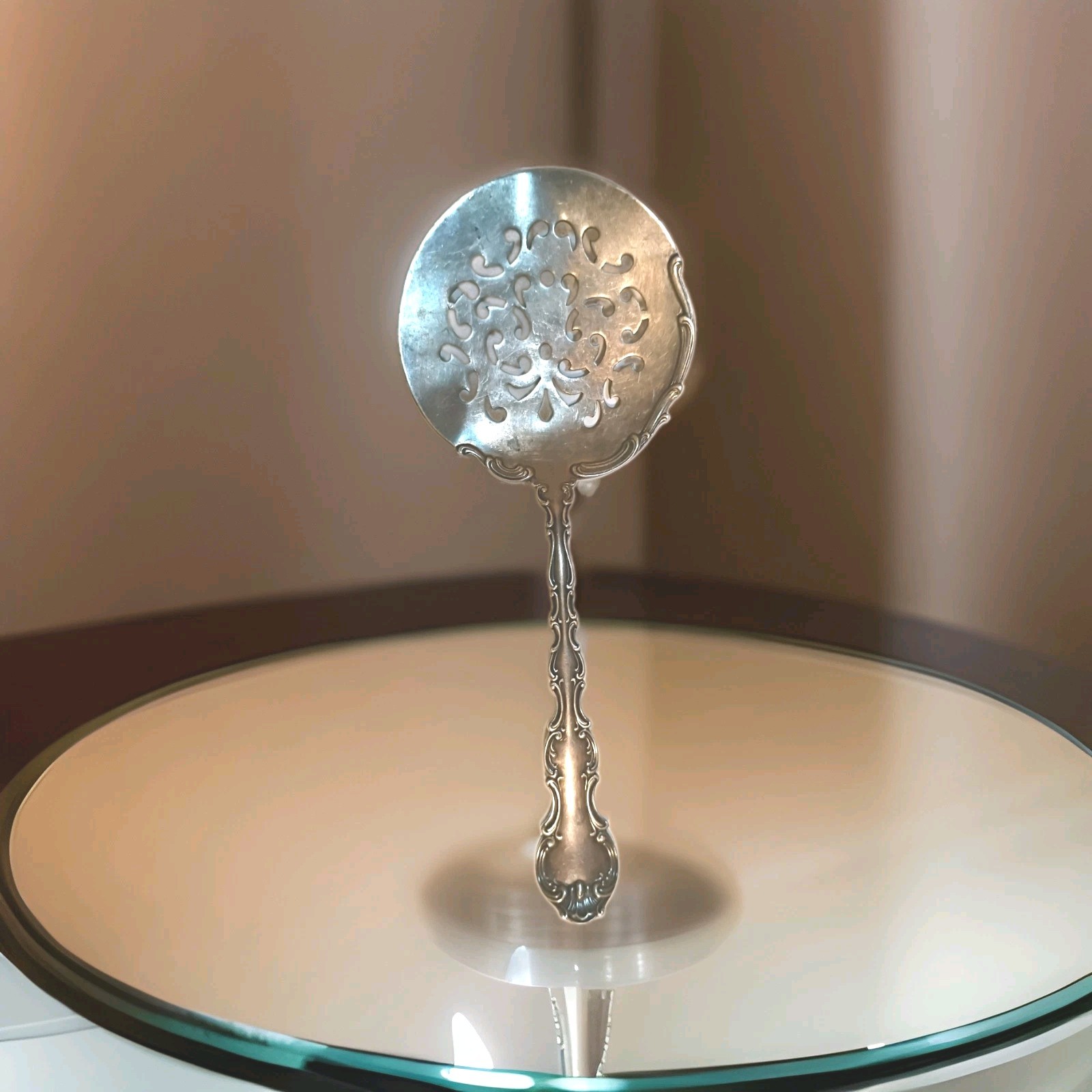 Sterling Silver 1897 GORHAM Genuine Antique Tomato Server 