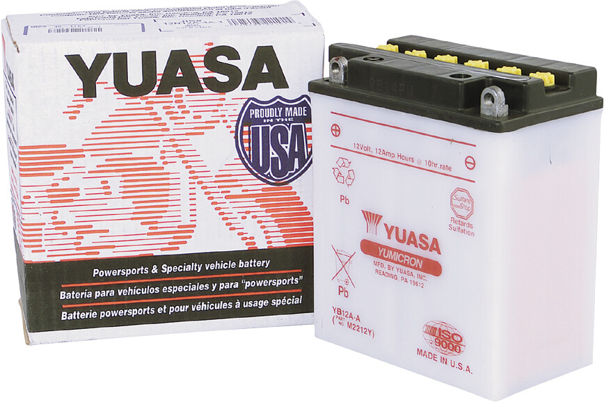 YUASA - Battery Yb12a A Conventional | YUAM2212Y