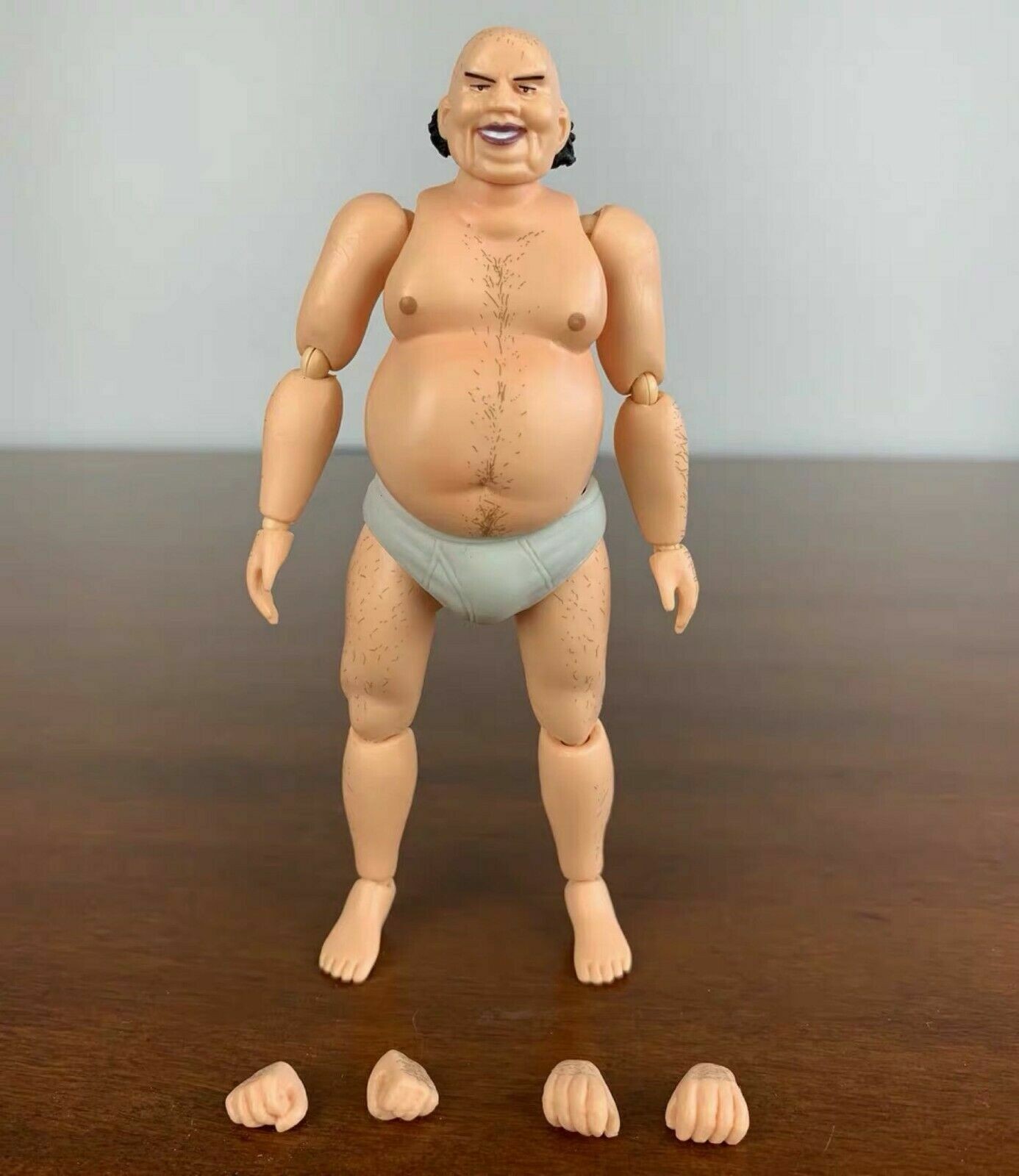 US 1：12 Scale Wretched Uncle Fat Man Figure Model 6\
