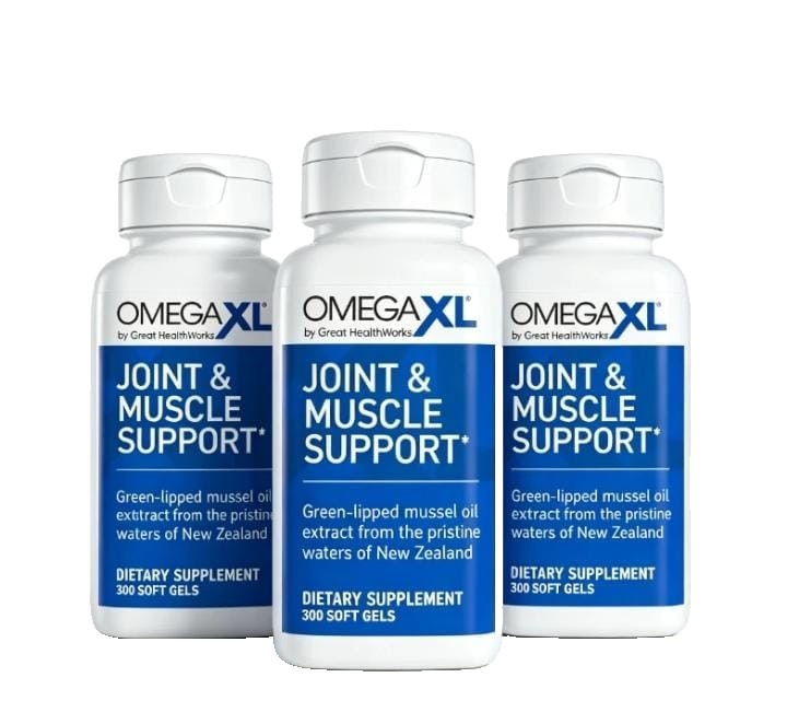 3Pack Omega 300 Capsules-Green Lipped Mussel Joint & Muscle Relief-Supplement