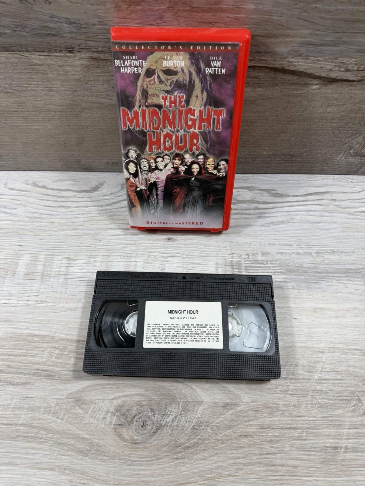 The Midnight Hour 1985 ABC TV Movie ©1999 Horror Comedy Rare Red Clamshell VHS