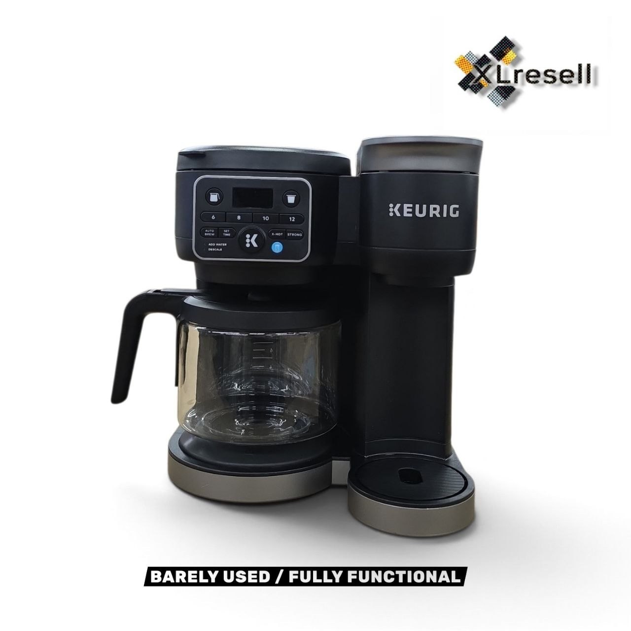 Keurig - K-Duo Single Serve & Carafe Coffee Maker - Black