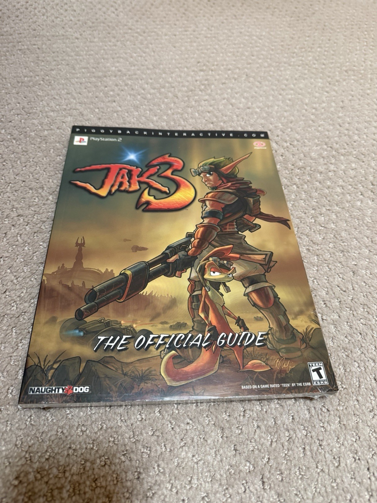 Jak 3 : The Official Guide book brand new for PS2