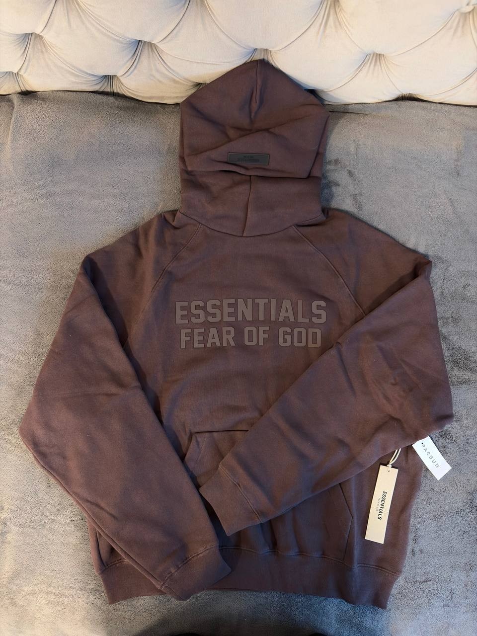 Essentials Fear Of God Plum - XXS-XXL NEW WITH TAGS Plum Brown