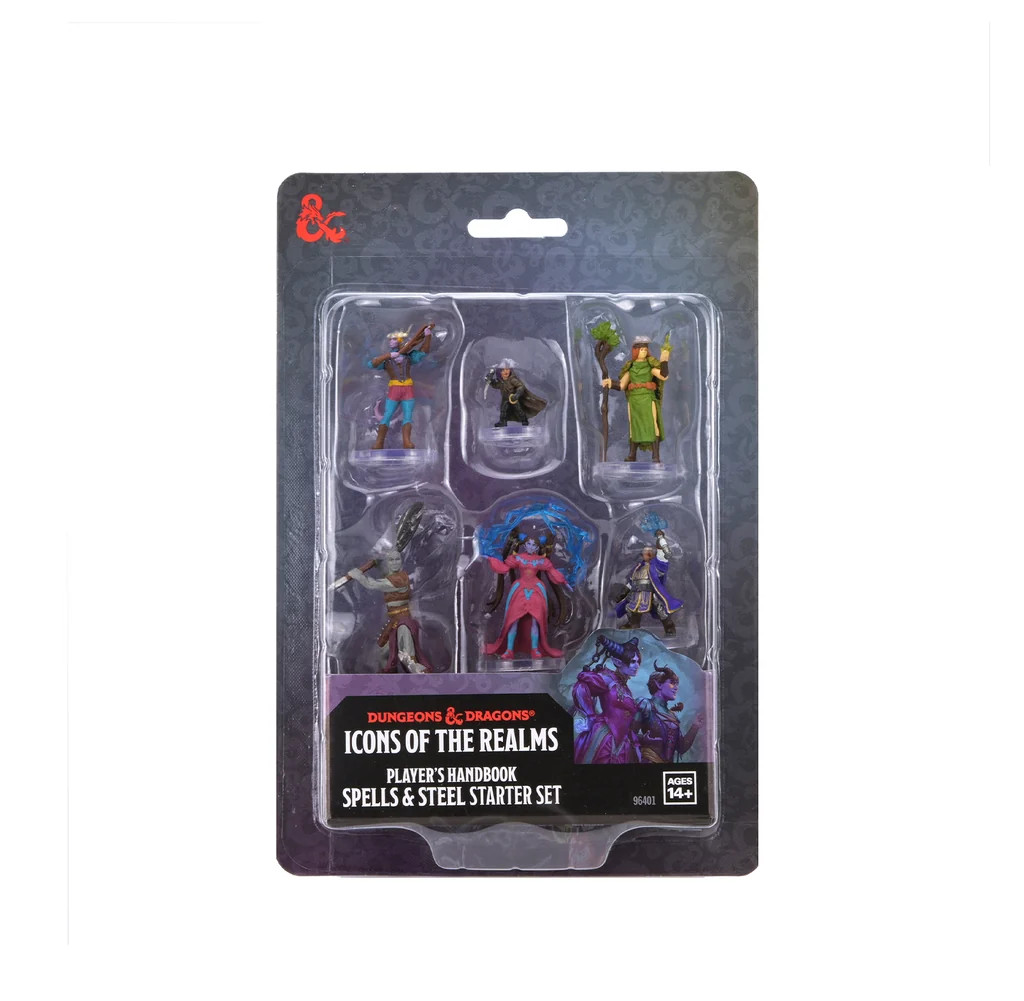 WizKids D&D Icons of the Realms: Player\'s Handbook: Spells & Steel Starter Set