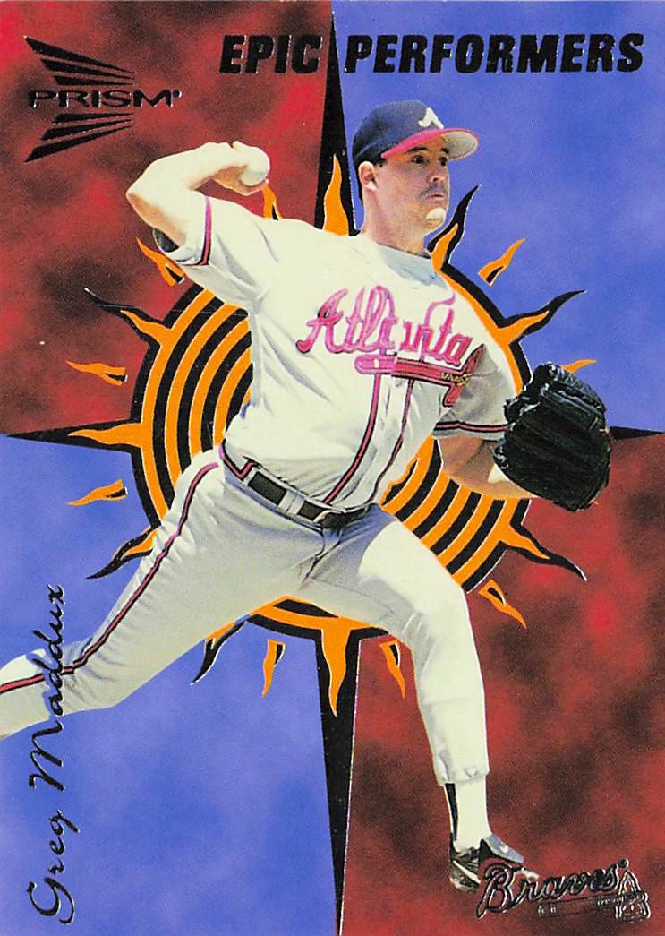 GREG MADDUX 1999 Pacific Prism Epic Performers #31