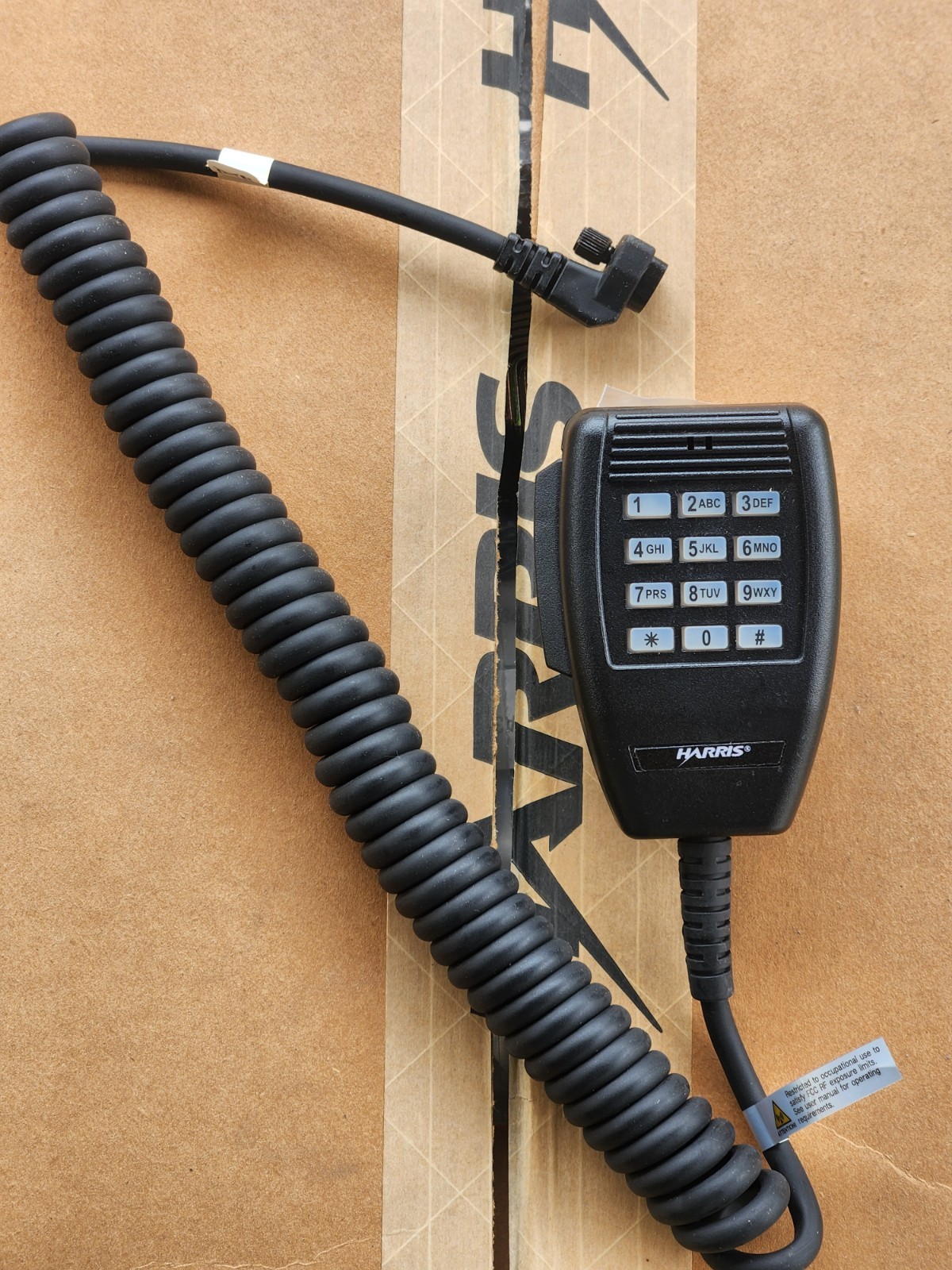 NEW Harris Backlit DTMF Mic MC-103334-041 for 721 and M7300 Type NEW Harris Backlit DTMF Mic MC-103334-041 for 721 and M7300 Type