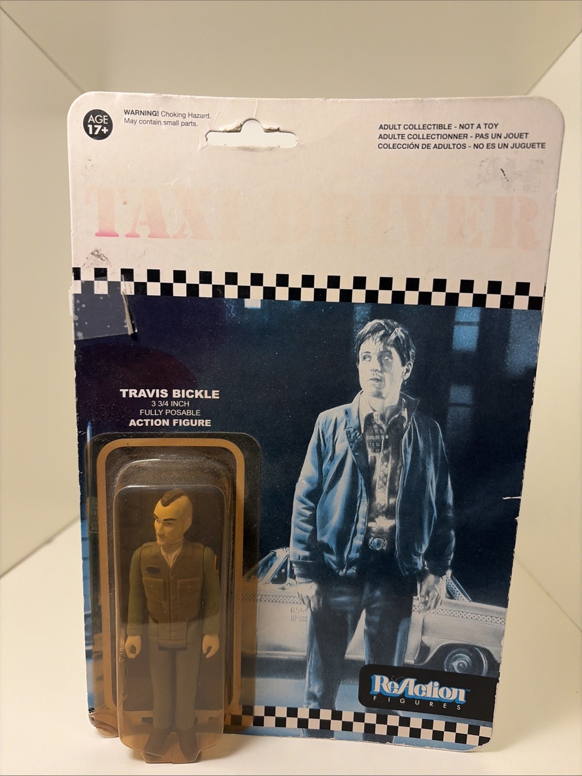 TAXI DRIVER Extremely Faded Card/bubble TRAVIS BICKLE SEALED ReACTION FUNKO TAXI DRIVER Extremely Faded Card/bubble TRAVIS BICKLE SEALED ReACTION FUNKO