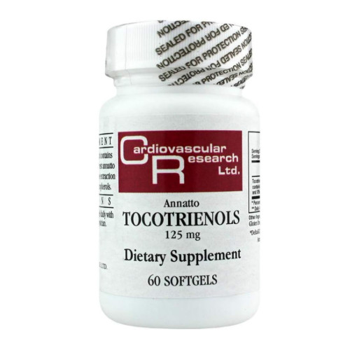 Cardiovascular Research Annatto Tocotrienols 125 mg 60 Count TOCOTRI Cardiovascular Research Annatto Tocotrienols 125 mg 60 Count TOCOTRI