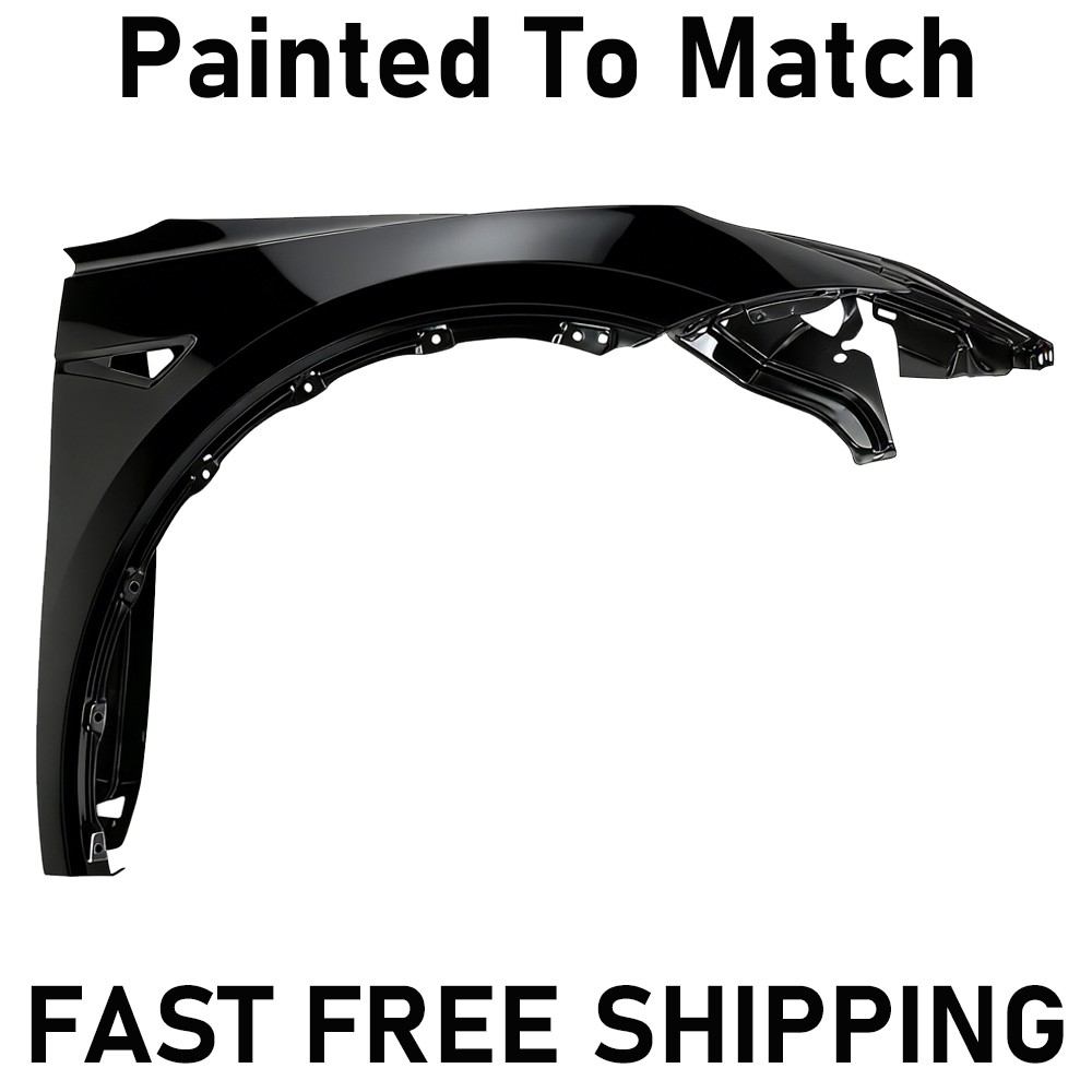 New Painted Front Passenger Side Fender For Tesla Model Y 2020 2021 2022 2023