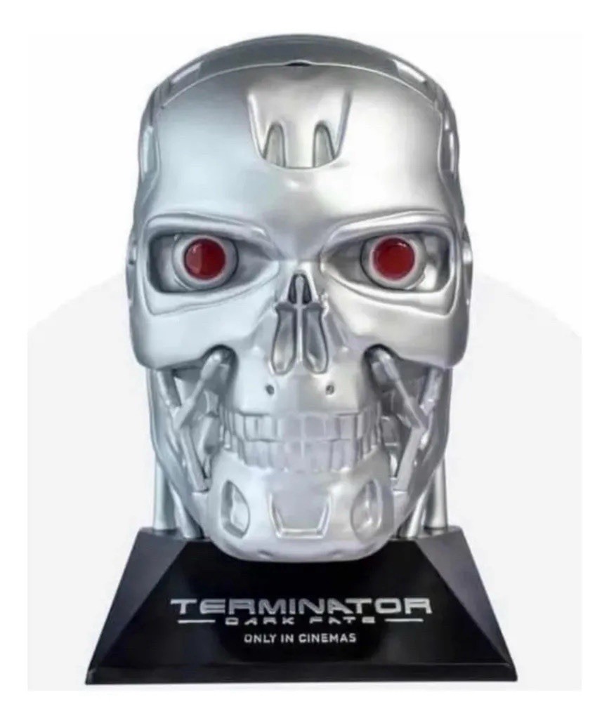 MEXICO Cinemex Movie Terminator T800 Dark Fate Popcorn Bucket Palomera New
