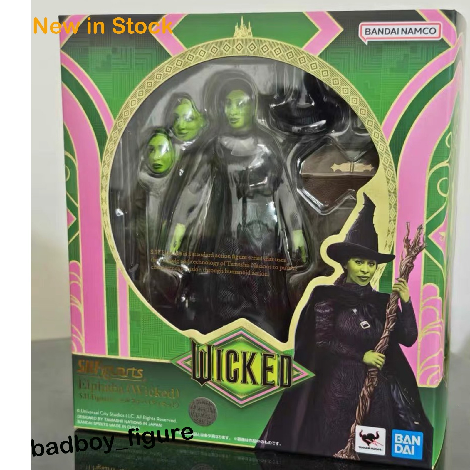 In-Stock Bandai S.H.Figuarts SHF Elphaba (Wicked)  Action Figure