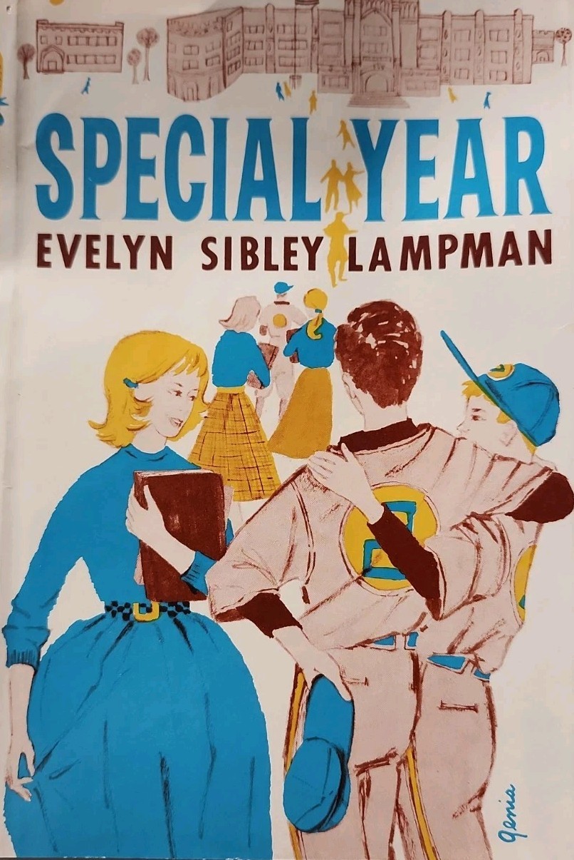 Vtg Special Year Evelyn Lampman 1959 Hardcover COVER ONLY