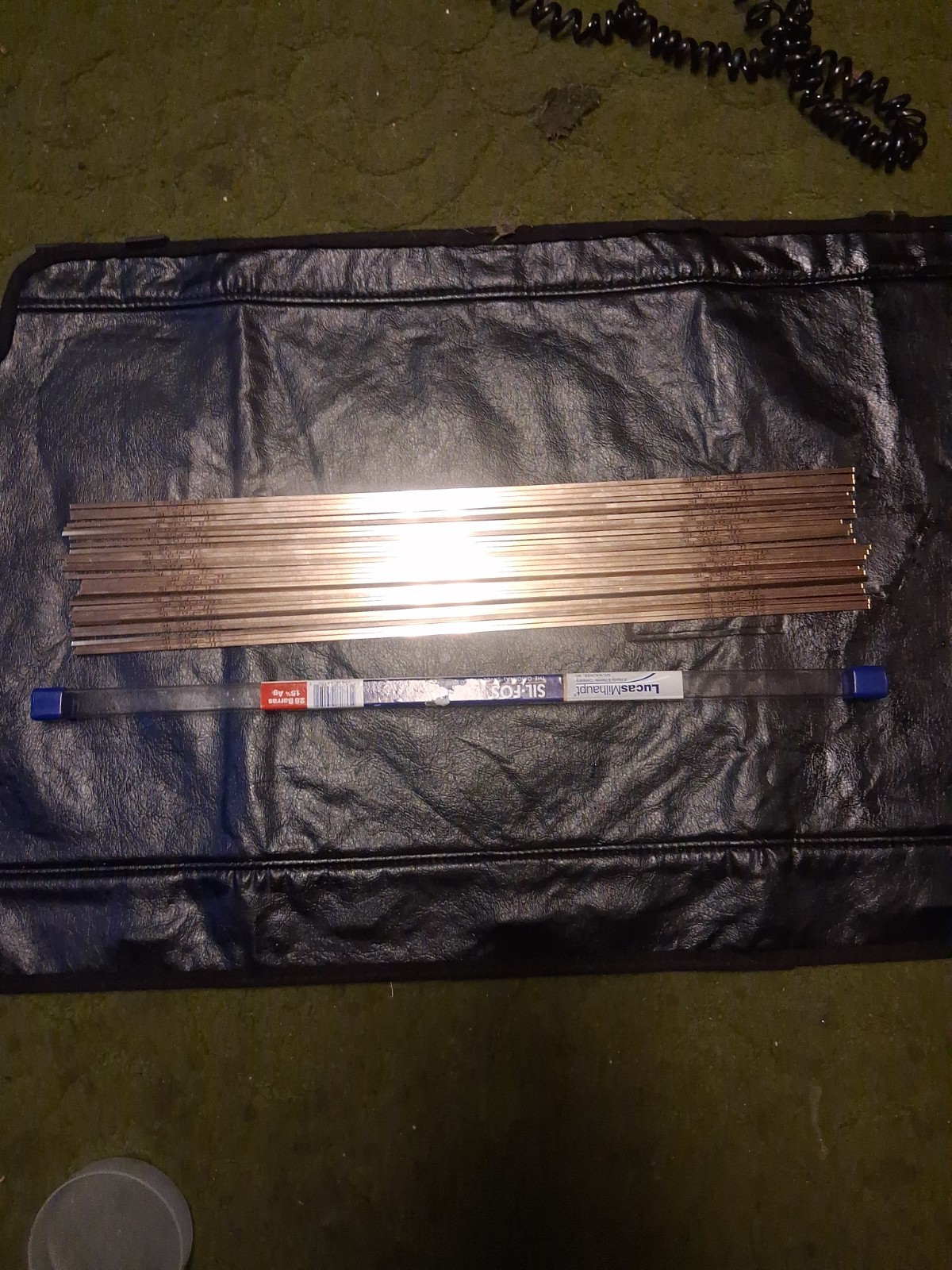 Lucas-Milhaupt 95150 SIL-FOS 15 Brazing Alloy 15% Silver 28 Rods Brazing Tube