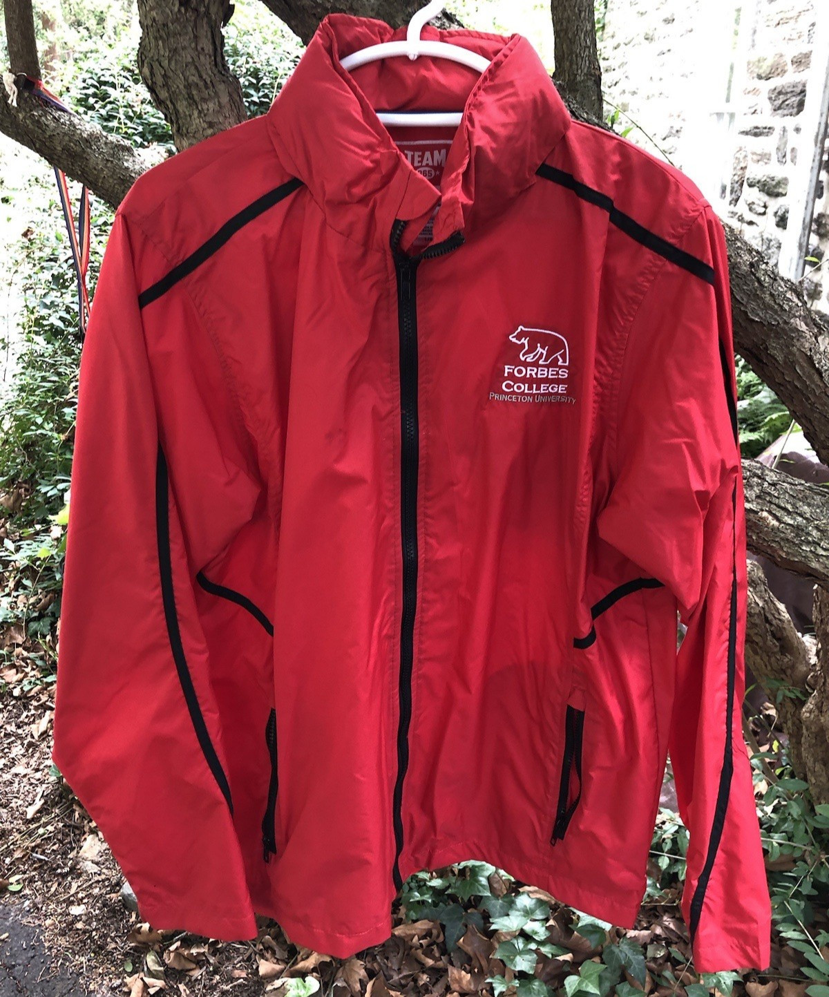 Princeton University Forbes Residential College Windbreaker Jacket Men\'s Large Princeton University Forbes Residential College Windbreaker Jacket Men\'s Large