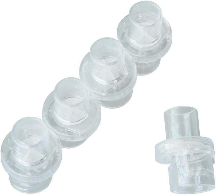 CPR Mask One-Way Replacement Valves 50 Pack with Filters for Standard Masks