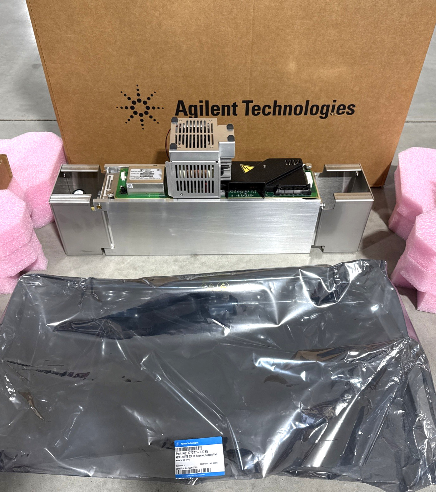 Agilent G7077-67785 Analyzer Quad SS 350 EI Source 5977B GC/MSD (OEM) *NEW*