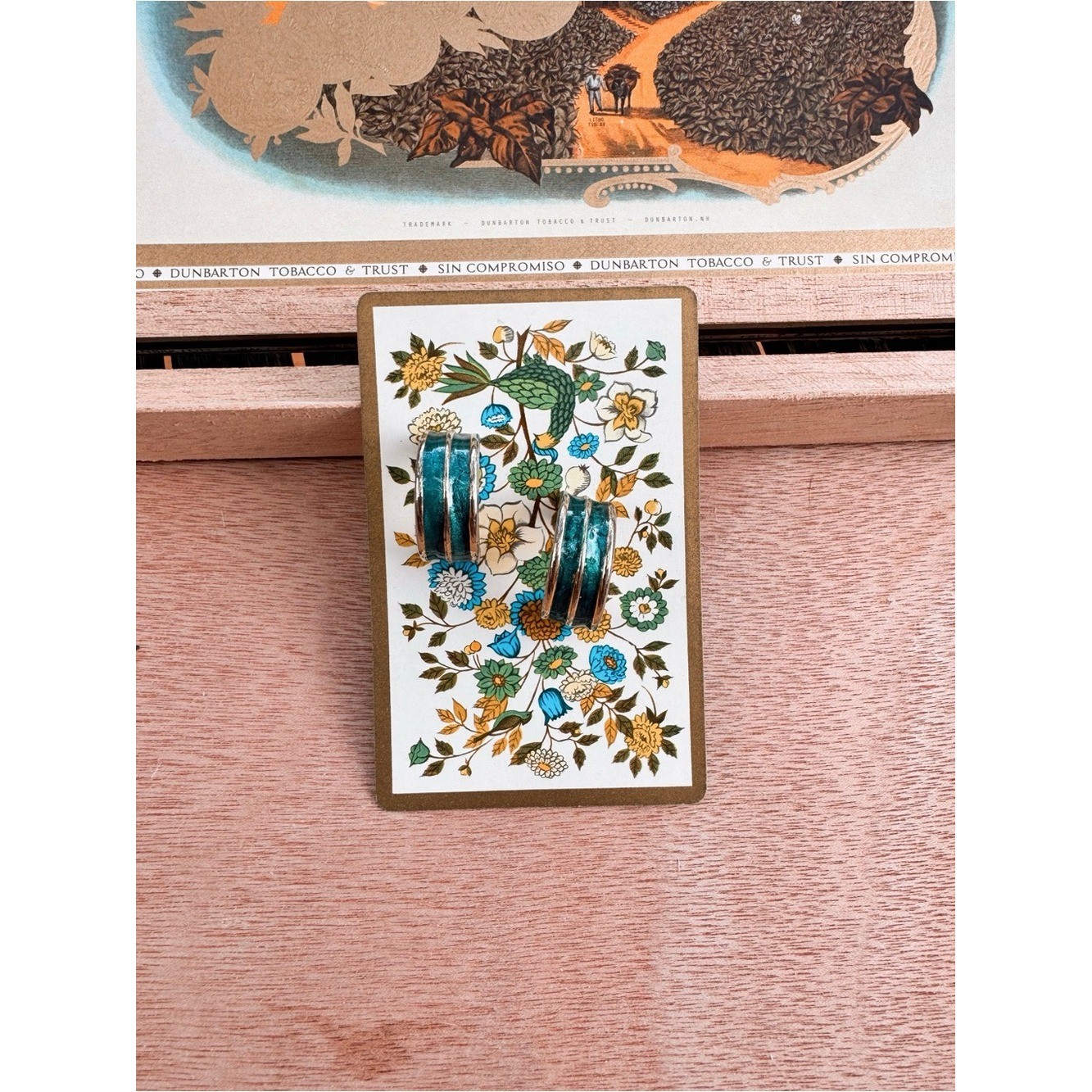 Vintage Green Earrings