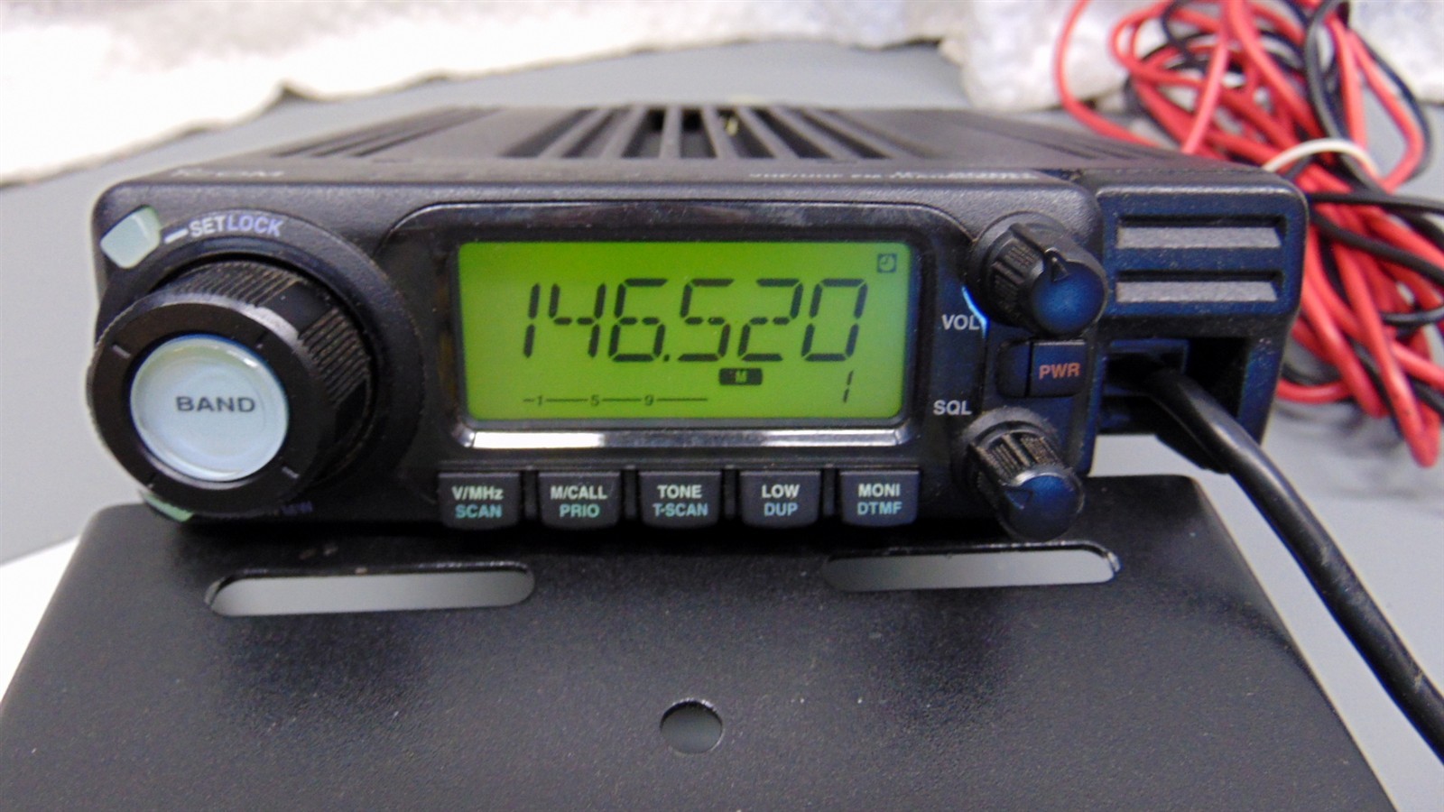Icom IC-208H 2M/70cm Dual Band Mobile Transceiver +  Manual & Accessories