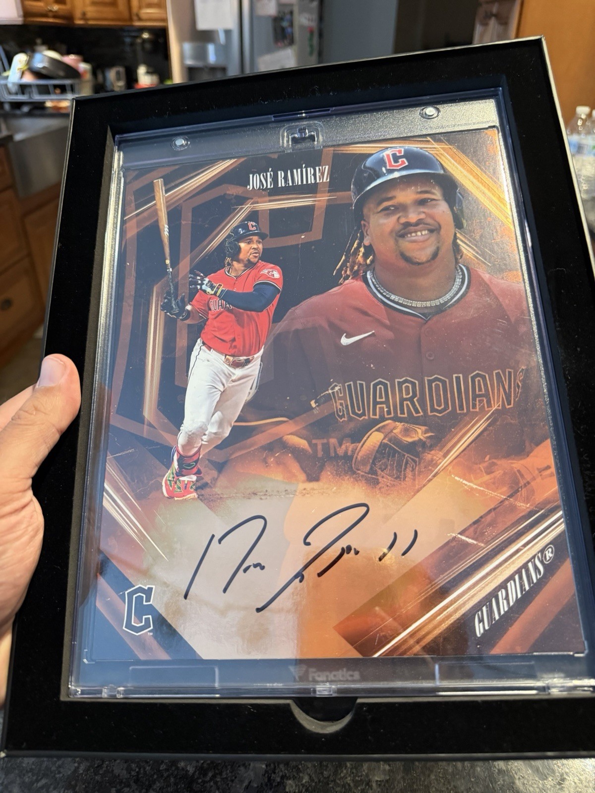 2026 Fanatics Under Wraps Emanate Jose Ramirez Orange #1/25 2026 Fanatics Under Wraps Emanate Jose Ramirez Orange #1/25