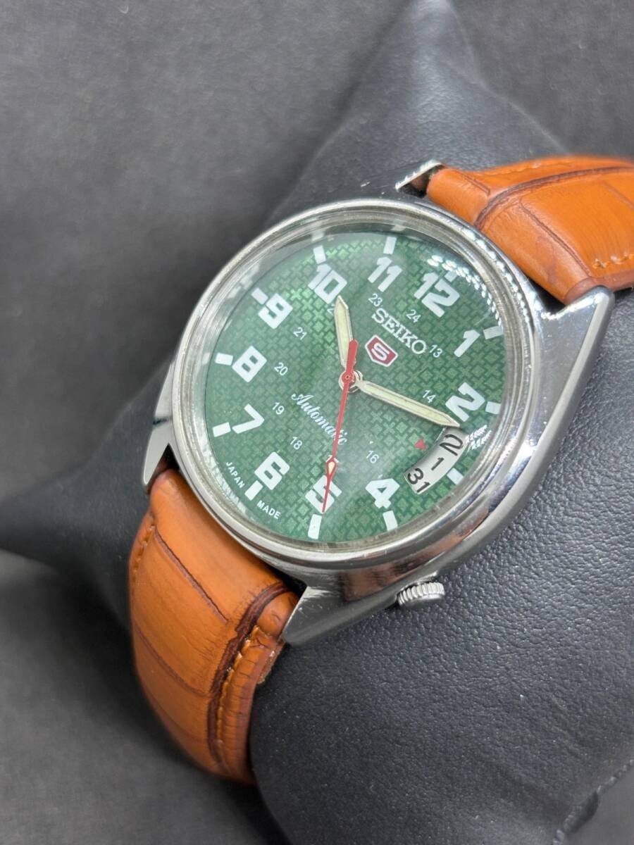 116 Excellent condition vintage SEIKO automatic men\'s excellent condition wristw