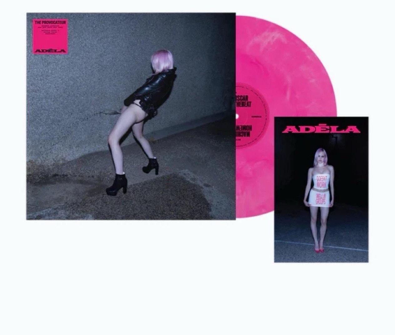 Adéla The Provocateur Arista Pop Pink Colored Vinyl Record